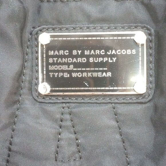 Marc By Marc Jacobs Black Nylon Shoulder Bag Purse Tote - Picture 4 of 12